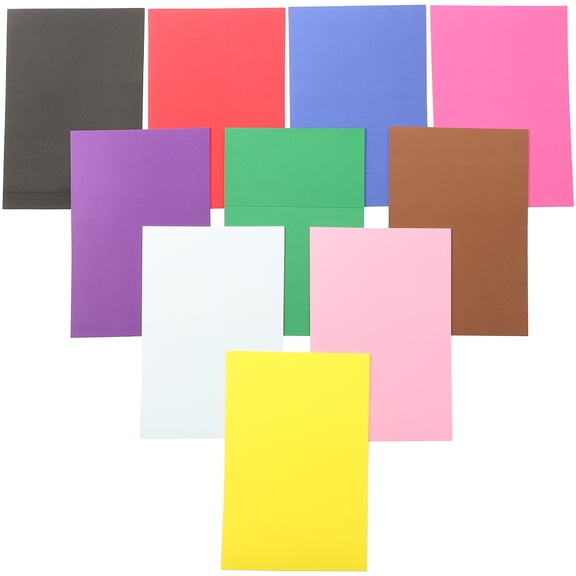 FOLOYORI 10PCS Textured Paper Sponges for Daily Decoration and DIY Crafting