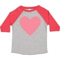thumbnail image 3 of Inktastic Pink Valentine's Day Heart Boys or Girls Toddler T-Shirt, 3 of 5