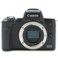 thumbnail image 4 of Canon Black EOS M50 Mirrorless Camera with 24.1 MegaPixels, 15-45mm Lens Included, 4 of 16