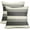 Black Grey, variant on Orange Blue Striped Pillow Covers 18x18 Set of 2 Boho Stripe Pattern Cream Farmhouse Decorative Throw Pillows Outdoor Modern Line Print Linen Cushion Case with Zipper Decor for Sofa Couch Bed