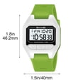 thumbnail image 3 of YiJuHui Waterproof Digital Watch, Multifunctional Sports Watch with Alarm Stopwatch, 50M Water Resistant, Silicone Strap for Men Women, Daily Wear Fitness Outdoor Activities, 3 of 9