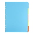 thumbnail image 1 of zhangmingg Europrotokoll Multicolor Cardboard Index Dividers for A4 with 6 Color Gradient Design, 1 of 7
