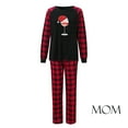 thumbnail image 5 of Penkiiy Family Christmas Pjs Matching Sets Christmas Fashion Women Mommy Printed Top+Pants Family Matching Pajamas Set Black-A Christmas Pajamas, 5 of 7