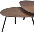 thumbnail image 3 of 30.71" X 41.34" X 17" Walnut  Nesting Coffee Table, 3 of 6
