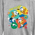 thumbnail image 3 of Disney - Donald Duck Sticker Look - Toddler & Youth Long Sleeve Graphic T-Shirt, 3 of 5