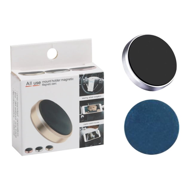 Magnetic Car Phone Holder - Strong Magnets, Easy Install, Multi-Purpose - for Car, Home & Office Desk Use