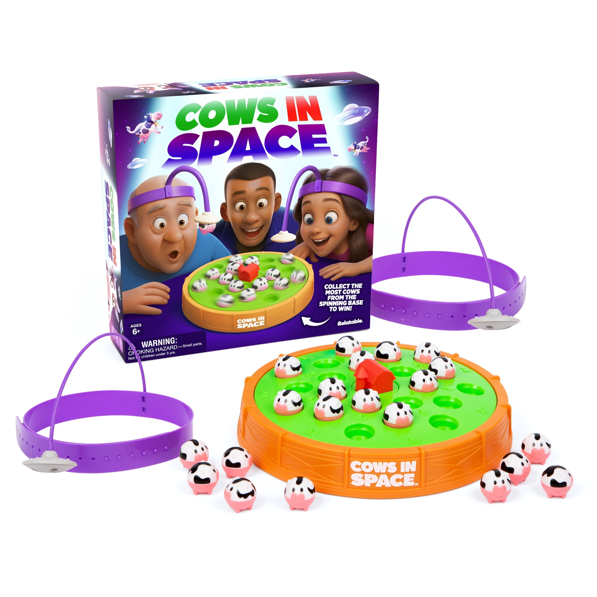 Cows in Space by Relatable, 2026 Toy of The Year Finalist, Family Game for Kids Ages 6+