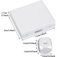 thumbnail image 3 of HUGFEGWE 5pcs Game Dice 6 Sided Dice Set with Storage Box (Box Silver) U2536-26546, 3 of 9