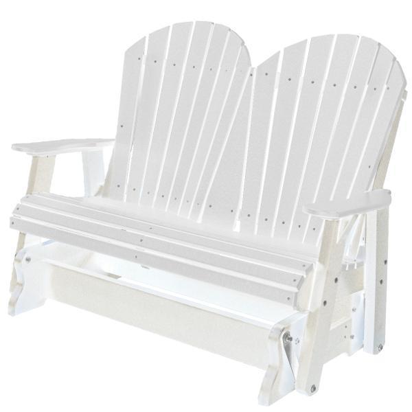 Heritage Adirondack 4ft. Recycled Plastic Glider