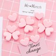 thumbnail image 6 of Heart Shaped Plastic Clips for Decor 20pcs Keeps Food Fresh and Organizes Documents Pink, 6 of 8