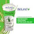 thumbnail image 3 of Gel de aloe vera Bioland, hidratante para aliviar las quemaduras solares, 300 ml, 3 of 8