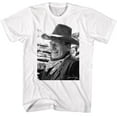 thumbnail image 1 of John Wayne BW Photo White T-Shirt, 1 of 2