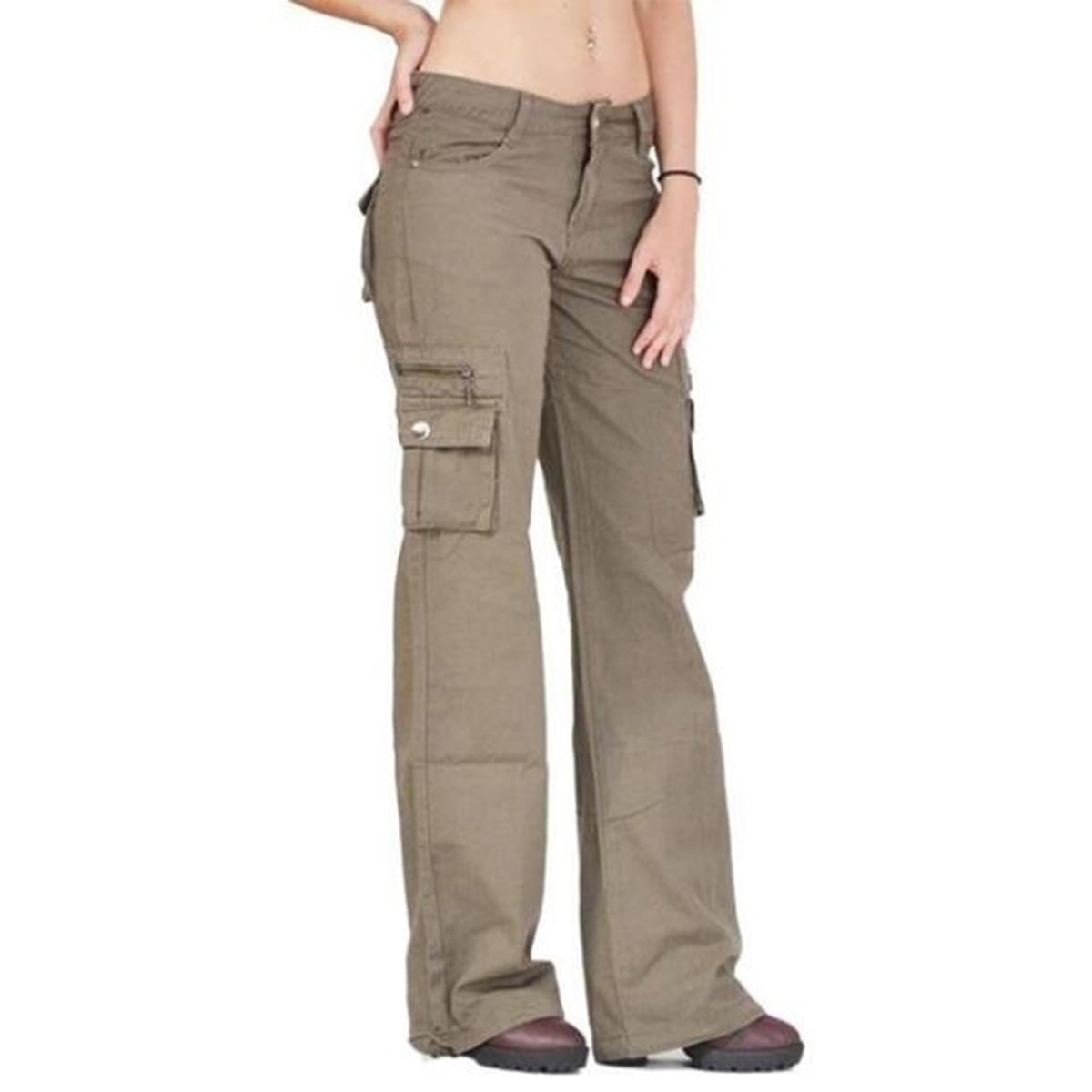 wide leg cargo pants womens