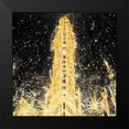 thumbnail image 2 of Atelier B Art Studio 20x20 Black Modern Framed Museum Art Print Titled - Abstract Flatiron Building, 2 of 5