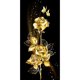 thumbnail image 2 of Cuadros Decorativos Flor dorada, bordado de diamantes redondo completo, pintura de diamantes de imitación, arte de punto de cruz Ehuebsd Nuevos Originales, 2 of 9