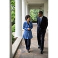 thumbnail image 2 of President Barack Obama And President Park Geun-Hye Of Korea Walk On West Wing Colonnade. May 7 History, 2 of 2