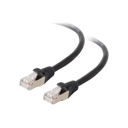 UPC: 0757120287056 | C2G 28705 Cat5e Cable – Snagless Shielded Ethernet Network Patch Cable  Black (75 Feet  22.86 Meters)