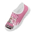 thumbnail image 5 of Psesaysky Pink Cars and Dog Printed Shoes for Kids Little Girls Casual Sneakers Suitable for Spring Autumn Size 11-15, 5 of 7