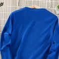 thumbnail image 5 of Atogsazn Boys Casual Oversized Sweatshirt Kids Jogger Long Sleeve Sweatshirt Fashion Athletic Clothes Blue 11-12 Years, 5 of 7