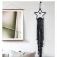 thumbnail image 4 of Hogar Dormitorio Tapiz de pared Bohemia Colgante Living Borla Decoración Artesanía Habitaciones Adornos Arte Decoración Accesorios Negro AweSitey HA008964-02, 4 of 6