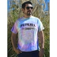 thumbnail image 2 of Textured Gothic Florida 1996 Tie Dye Spiral Men -Image by Shutterstock, Male Small, 2 of 4