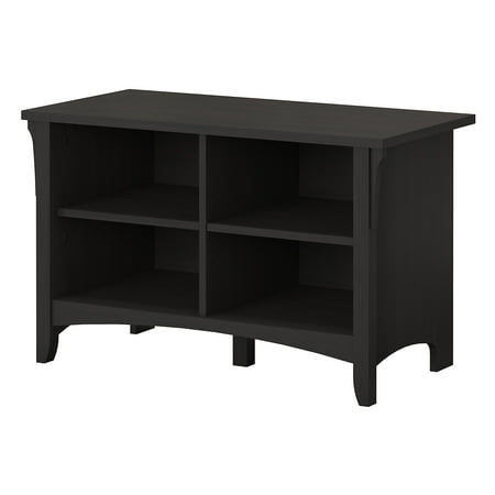 Bush Furniture Salinas Shoe Storage Bench In Vintage Black