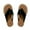 Black, variant on Lovskoo 2024 Women's Flip-Flops Slides Casual Flat Straw Sandals Retro Beach Sandals and Slippers Large Size Shoes White