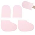 thumbnail image 4 of Paraffin Therapy Booties, Easy To Use Paraffin Therapy Gloves Booties A Pair Professional Soft Polyester Fabric  For Spas For Home For Beauty Salons, 4 of 8
