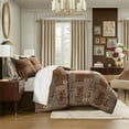 thumbnail image 5 of Croscill Classics Galleria 4 Piece Brown Comforter Set in Brown King, 5 of 13