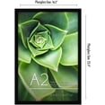 thumbnail image 2 of Americanflat 16.5x23.4 Poster Frame with Plexiglass ideal displaying pictures sized inches polished sleek - Black, 2 of 5