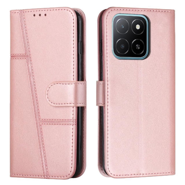 Funda Flip para FOXDOCK Honor X5B – Carcasa delgada y resistente a impactos con soporte para uso diario y profesional