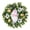 E, variant on Artificial Easter Wreath with Colored Egg and Mixed Twigs Spring Wreath for Front Door with Easter Decorations