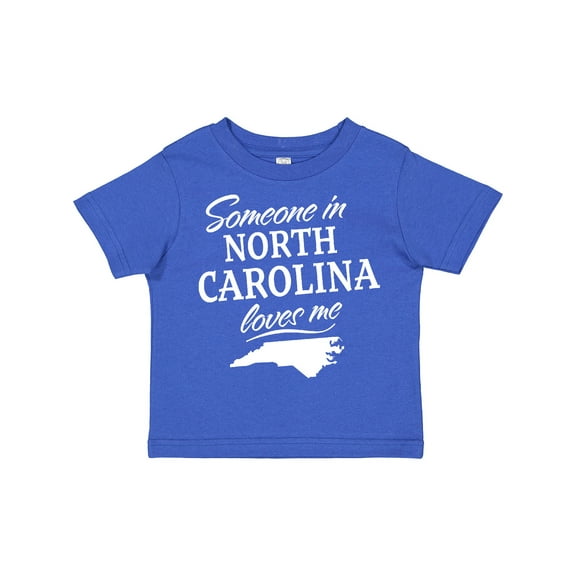 Inktastic Someone in North Carolina Loves Me Boys or Girls Toddler T-Shirt