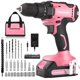 thumbnail image 1 of Taladro inalámbrico COMOWARE 20V Pink Power 1 batería 25+1 Pos, 1 of 9