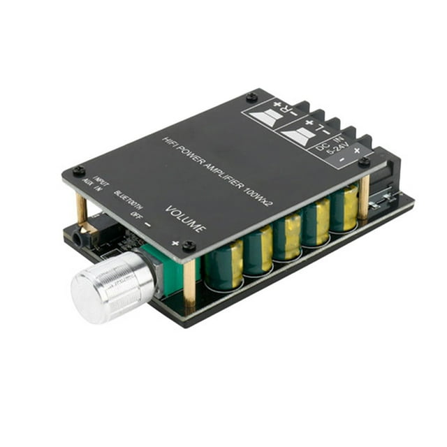 tredstone Amplificateur de Puissance HiFi 2.0 Double Canal Subwoofer Ampli Audio DIY Module de Haut-Parleur de Remplacement de la Musique