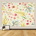 thumbnail image 2 of FHENF Floral Tapestries Colorful Art Print Tapestry Waterproof for Bedroom, 2 of 7