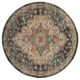 thumbnail image 1 of United Weavers of America 3801 30175 88R 7 ft. 10 in. Marrakesh Sultan Multicolor Round Rug, 1 of 1