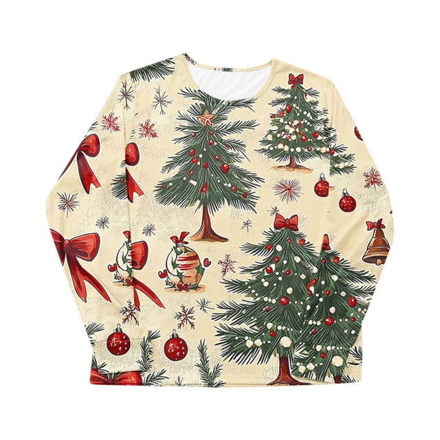 Conjunto navideño para padres e hijos, ropa de casa estampada, pijamas, pantalones de manga larga, conjunto de dos piezas, camisetas y pantalones de poliéster para niños