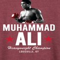 thumbnail image 3 of Muhammad Ali - Boxing Legend - Heavyweight Champion, KY - Women's Lightweight French Terry Long Sleeve Shirt, 3 of 5