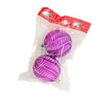 thumbnail image 2 of LSLJS Christmas Decorations 8 Piece Flocked Christmas Balls Christmas Decoration SetMultiple Styles of Christmas Tree Decorations Can Be for Other Party Christmas Decorations, 2 of 6