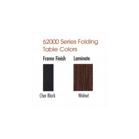 Virco 62000 Series 72'' Rectangular Folding Table