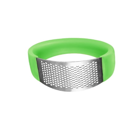 

Garlic Press Stainless Household Handled Garlic Manual Handled Garlic Mincer Kitchen Accessory Green