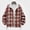 Khaki, variant on Mens Reversible Jacket Solid Zip Pocket Stand Collar Outerwear Pink XL