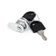 thumbnail image 2 of Cerradura tubular con llave de metal Uxcell 0.83" x 0.75" para puerta de gabinete o buzón 1 juego, 2 of 3
