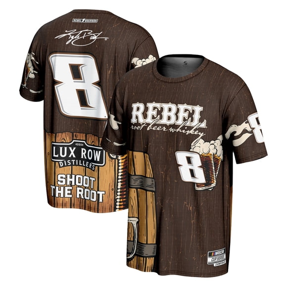 Men's ProSphere Blue Kyle Busch Rebel Rootbeer T-Shirt
