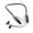 Black, variant on SPOORYYO Neck Hanging Wireless Bluetooth 5.3 Earbuds Low Latency Surround Sound Sports In Ear Earphones High Battery Capacity Magnetic Suction Type C Charging
