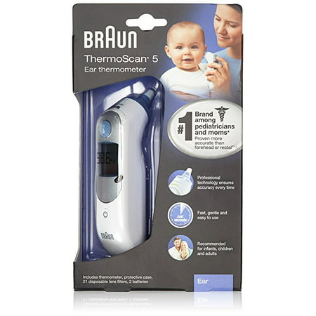 HWLIRT6500US - Braun ThermoScan 5 Ear Thermometer (2 (Braun Thermoscan 5 Irt4520 Ear Thermometer Best Price)