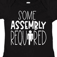 thumbnail image 4 of Inktastic Some Assembly Required Left Leg Amputee Boys or Girls Baby Bodysuit, 4 of 5