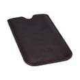 thumbnail image 4 of Dockem Executive Sleeve for iPhone 14 Pro Max, 13 Pro Max & 12 Pro Max: Slightly Padded Premium Synthetic Leather with Microfiber Lining, Slim, Simple, Slip-on Case [Dark Brown], 4 of 9