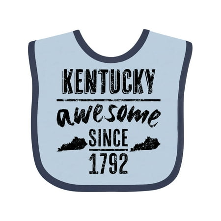 

Inktastic Kentucky Awesome Since 1792 Gift Baby Boy or Baby Girl Bib
